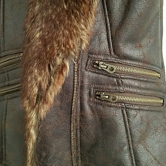 FAUX leather vest - Picture 8 of 8